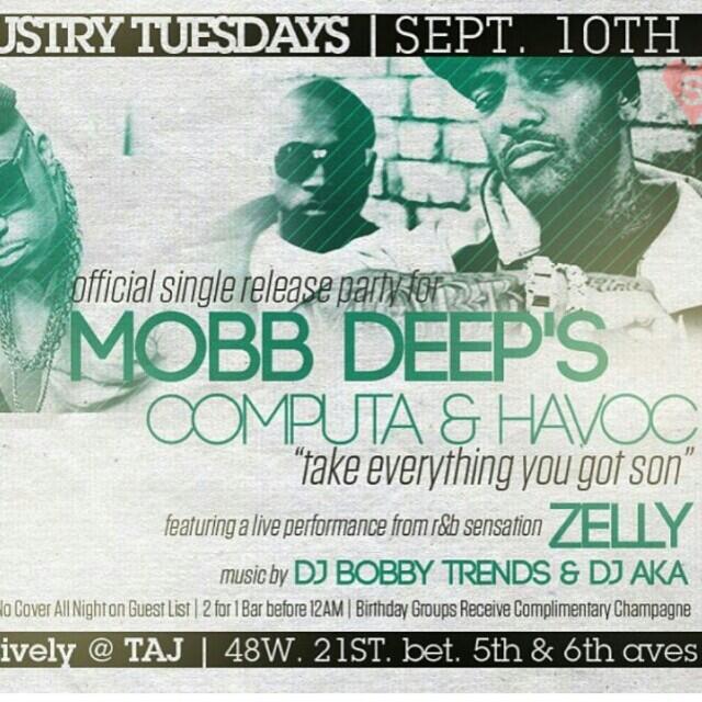 Ok NYC Ill be at the TAJ  w/ Zelly. COME OUT N SEE ME ? ?. Ill also have @cheriseroze n @MonaiMaebach