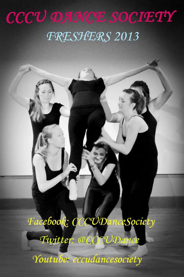 CCCUDance's tweet photo. Don't forget to check us out at FRESHER'S FAYRE 25TH SEPT http://t.co/VZ4oj81Bar