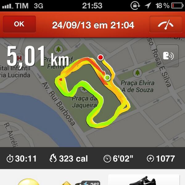 luisasants's tweet image. "Porque seu dia é melhor quando você corre." #run2live #5km 🙌🙏