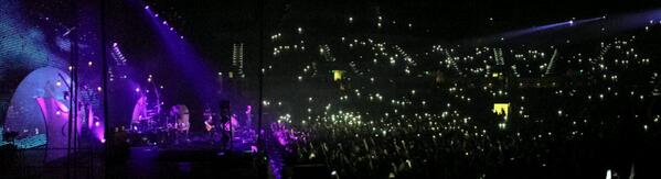 Luttems's tweet photo. @Imaginedragons at the USF Sundome in Tampa was epic! So many pretty lights too! http://t.co/pBmr0i2rwK