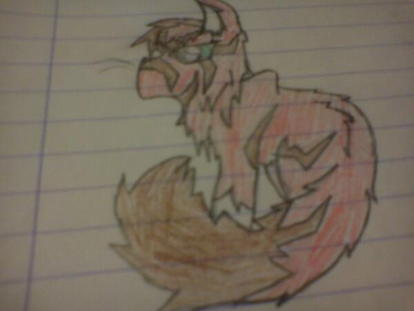 This is milkpaw, she was the old cat of this account, she became Nightclaw
