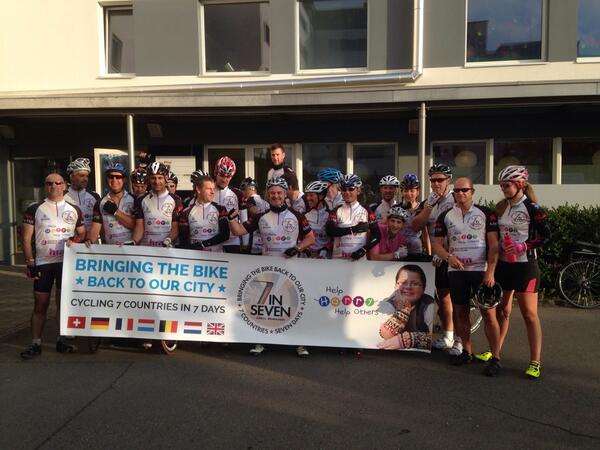 #7inSeven ready to start the 700miles back to the UK all for #HHHO