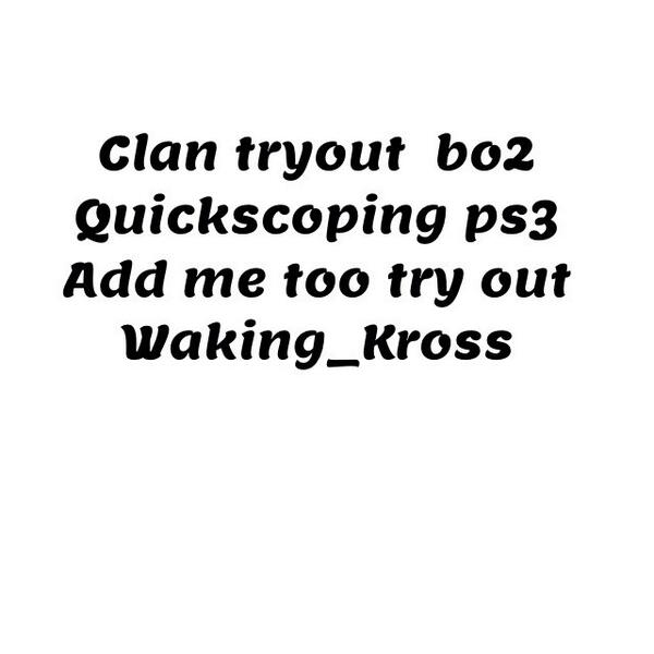 wakingkross's tweet photo. Tryouts tomorrow at 5pm! See ya there http://t.co/jiJ6Ftzf5o
