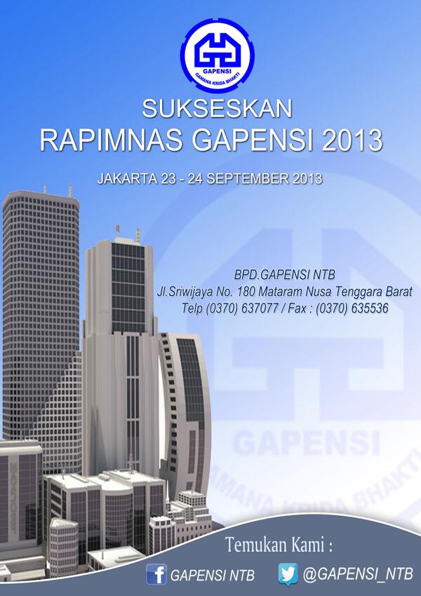 SUKSES RAPIMNAS GAPENSI 2013
