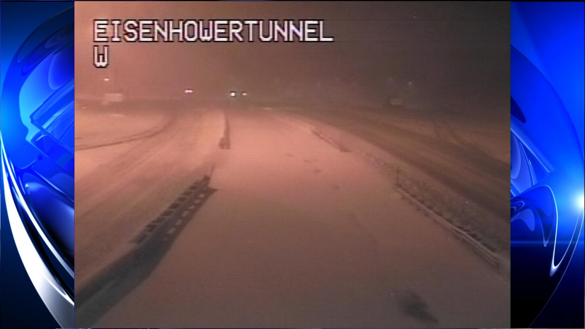 Joel Hillan on Twitter "SNOW! Chain laws EB Eisenhower/Johnson