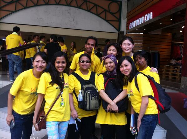 DIGICFDT21's tweet photo. #dgwwwday #t21 #c4 sg wang entrance! http://t.co/2A1fGfx6zi