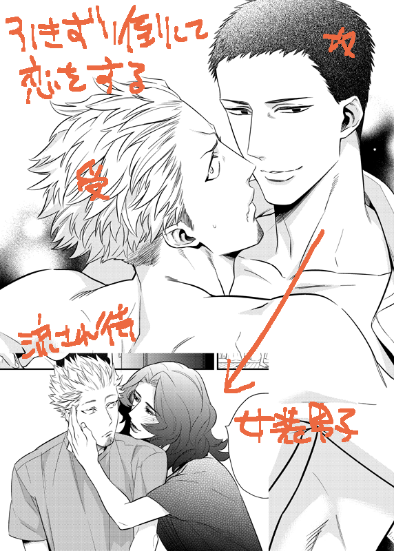 【お知らせ】明後日25日発売の【Fig vol.3】(http://t.co/dtTRGH7Z0s)に女装男子×流され男子?24P描かせて頂きました!よろしくお願いしまーす!