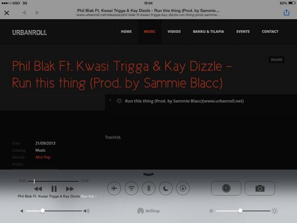 Scratch_Khalifa's tweet photo. @phill_blak120 ft @Kwasi_Trigga &amp; @KayDizzle1000 "run this" prod by @sammieblacc...http://t.co/HhpgRGbKij http://t.co/FUiiP06LyV
