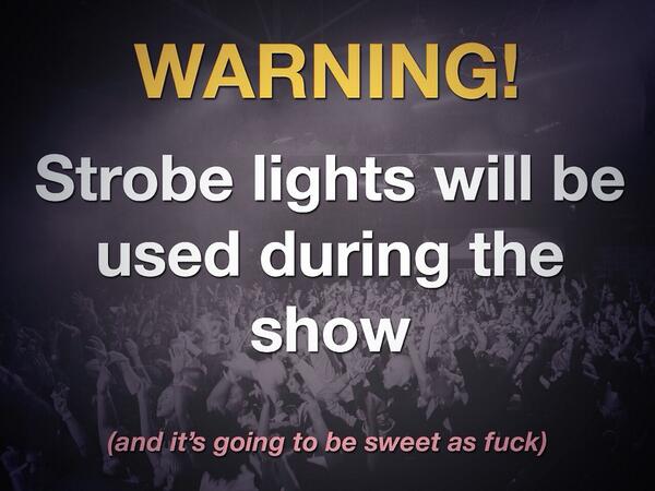New warning signs.