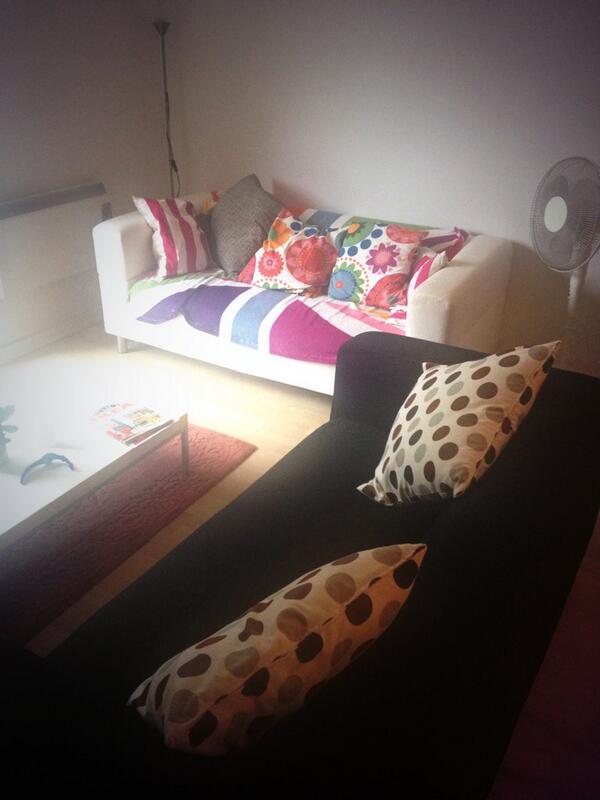 lauraJbruce's tweet image. We made the sofa join the dark side. #designwizards