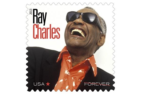Happy Birthday Ray Charles Honored on U.S. Postage Stamp. Forever timeless to all of us!   