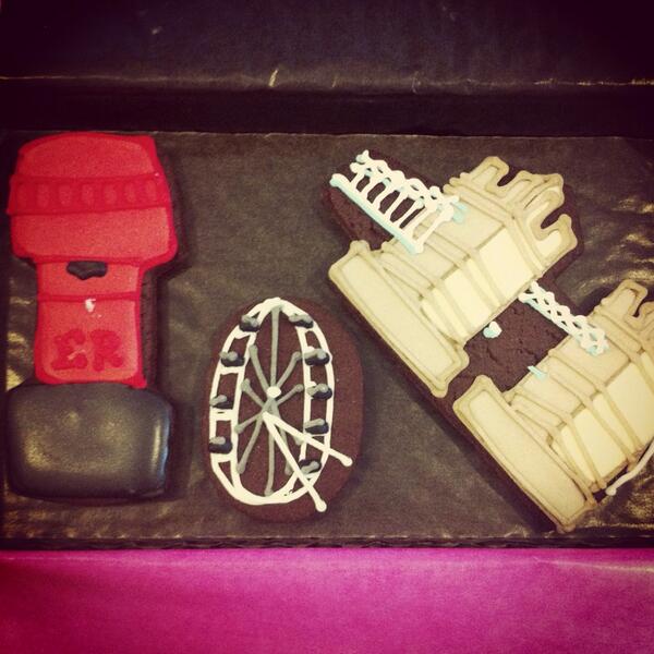 Look what surprise we got from <a href="/BiscuiteersLtd/">Biscuiteers</a> in the post! Thanks @sianfinnis We love you too!