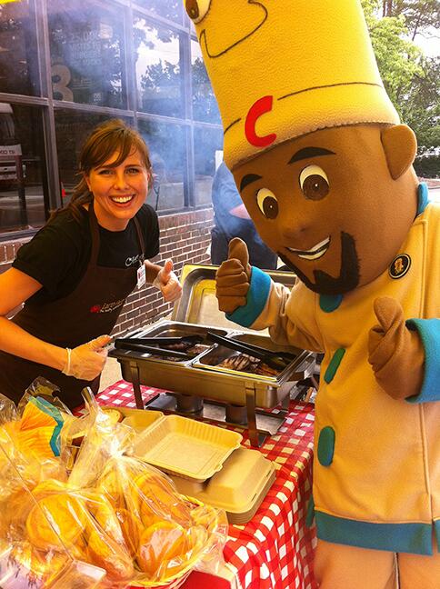 OnceUponAnApp's tweet photo. Charles the Chef has teamed up with Earth Fare in Greensboro, NC. Stop in every third Thursday to see him! http://t.co/KysLIqVrN4