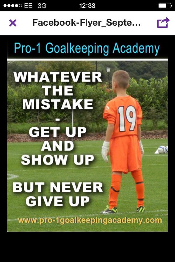 Pro1goalkeeping's tweet photo. http://t.co/O2UvP5IHcB