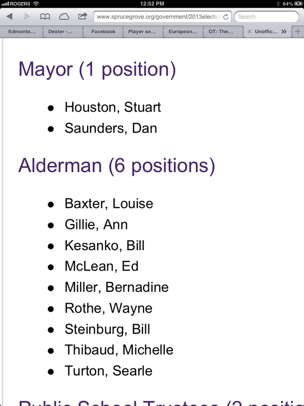 “<a href="/waynerothe/">🌊 Wayne Rothe 🌊</a>: The race is on. Good luck to all. #grovevote ”