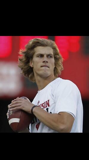 MeganBacchi's tweet photo. My man crush monday<3<3 #Joel Stave #badgers #quarterback #hottie http://t.co/LrP1fGGCGS