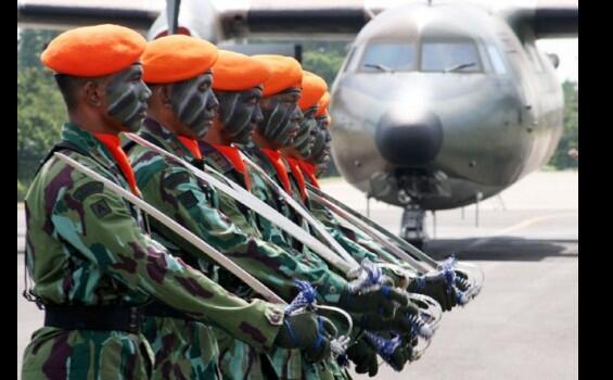TNIAU_'s tweet photo. Korps Pasukan Khas (Paskhas) TNI AU http://t.co/I6LuXhIwQg
