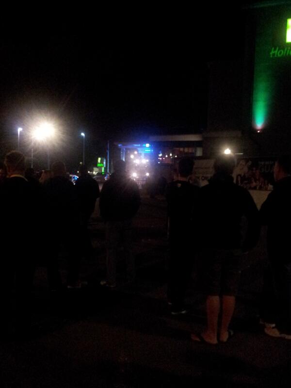JSimpson90's tweet photo. So my hotel is on fire! http://t.co/tMl4oEtRmb