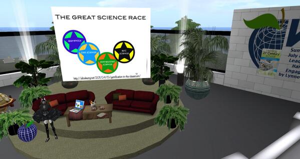 SCU006's tweet image. @aliceleung gr8 preso from @BronSt on gamification and community #vste #sigml