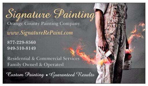 SignaturePaint1's tweet photo. @paint #quality #service #repaint @home @OrangeCounty @LosAngeles @SanDiego #1 @Painting @familyowned http://t.co/pV33TqUyF2