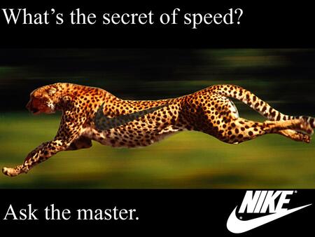NikeWeRun's tweet photo. El secreto para la velocidad: http://t.co/sL6wdUyEdK