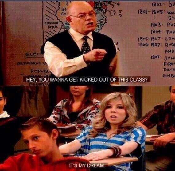 ClasslessSass's tweet image. Me in school!