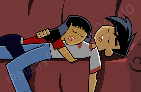 DaGhostDude's tweet image. *he cuddles with @Phantom_Girl100 on the couch and falls asleep* #OfflineforSleepandSchool