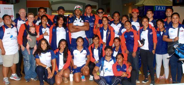 Your #PHLVolcanoes & #LadyVolcanoes are back from Thailand7s. Thanks for your support, we couldn't do it without you!