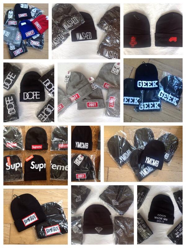 SwagUnlimitedNL's tweet photo. Beanies alle soorten en maten voor 12,99 per stuk kijk op www.swagunlimited.n http://t.co/hyu4aFsVPw via @PicColla http://t.co/Qml7E8df9i