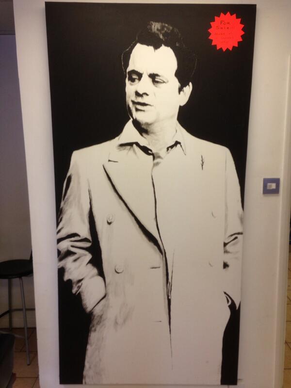 InfoTerrace's tweet photo. FOR SALE Original, 1 off, 6ft hand painted portrait of Delboy. If interested contact Brighton 01273 602553 http://t.co/QAt4pvYr9j