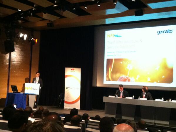 FredVMartinez's tweet image. Winston Yeo #gemalto speaking at NFC World Congress #NFCWC &quot;NFC commercial readiness is coming in 23 countries&quot;