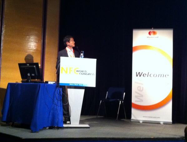 PierreMetivier's tweet image. Winston Yeo, Gemalto, at #nfcwc #nfc @gemalto