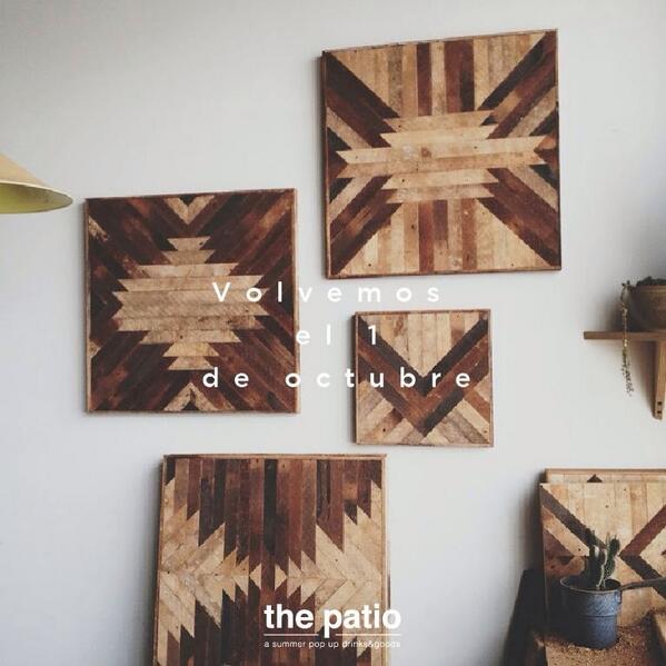 #ThePatioMadrid vuelve el 1 de Octubre. :)