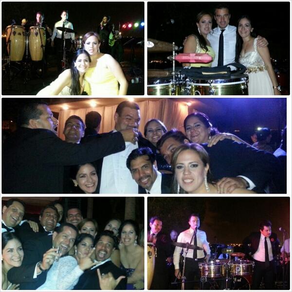stefanieecuador's tweet photo. Que buena farra con @LaRumbaEC @ajungbluth matrimonio omar jairala http://t.co/PVkvgeeAl2
