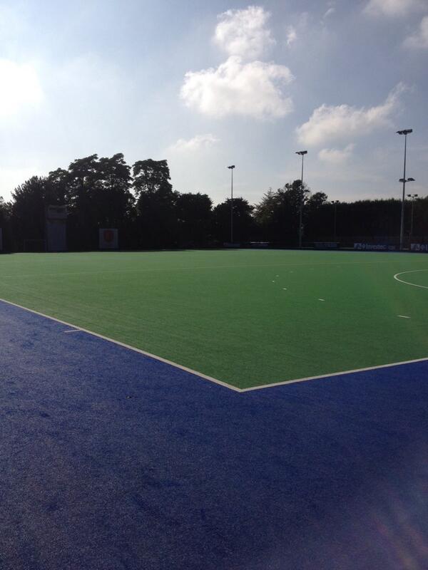 Lovely sunshine here at Bisham. Even the pitch is getting a clear. #lastofthesummer