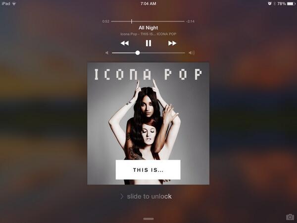 The album is out #iconicpop 😁😁