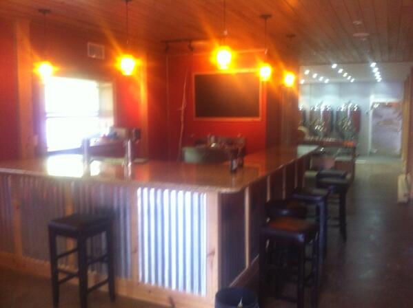 Tasting room opening  soon.