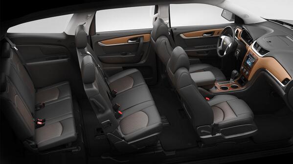 PlatinumChevy1's tweet photo. The #Traverse has seating for up to 8 meaning #carpool just got a lot easier. http://t.co/VCE2IF9JZf http://t.co/Tlv5NfNm1N