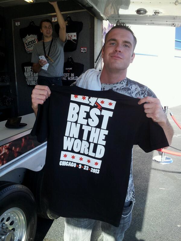 PunkIsKing's tweet image. Are you ready for Raw Is Chicago?: #PunkReturns Buy the damn shirt!