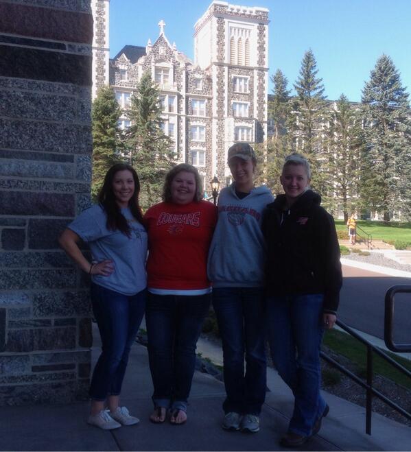 StScholastica's tweet image. We found #Saints representing their hometowns on #representyournationTuesday 
What r u representing 2day? #CSSHC13