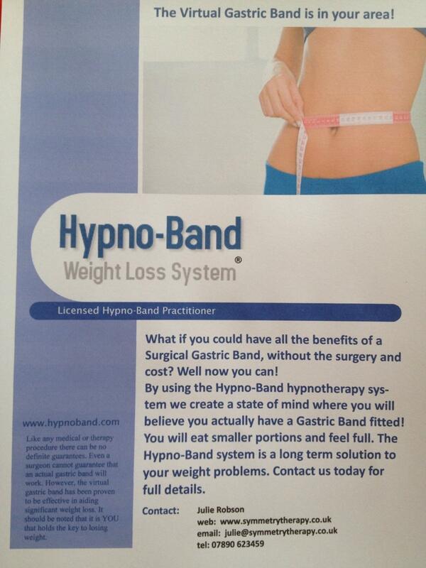 SymmetryTherapy's tweet photo. Eat less feel fuller.   Virtual Gastric Band. http://t.co/duJ3a0Tf2K