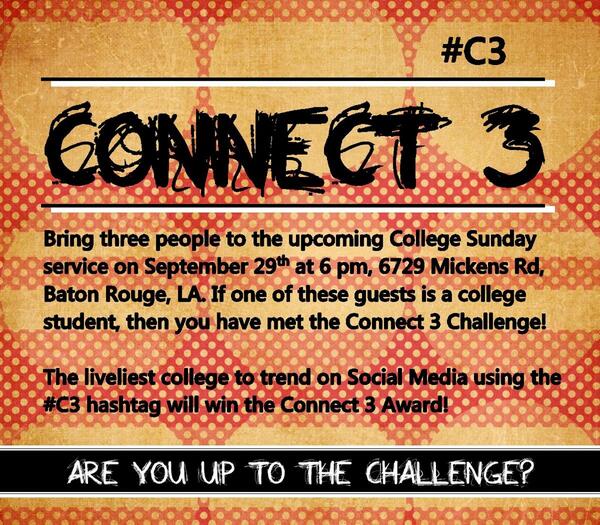 PastorRyanV's tweet image. Trend your school on social media today with #C3 @FGUPC #COLLEGESUNDAY