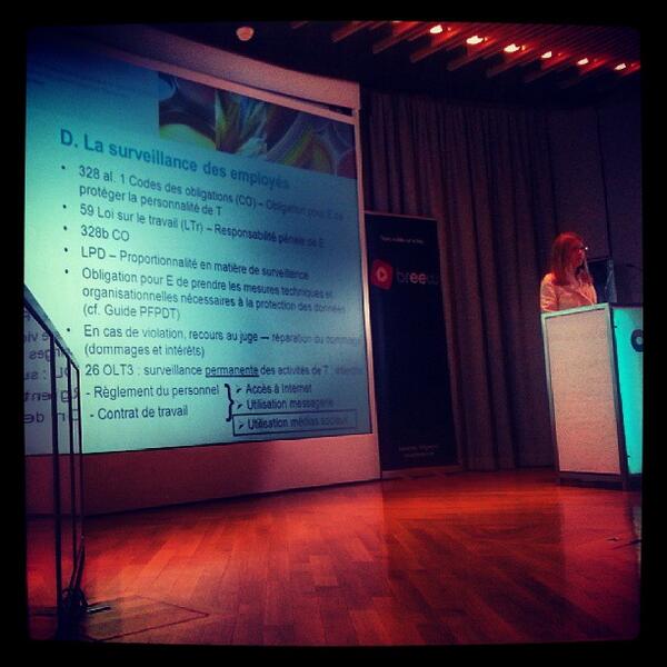 La surveillance des employés est strictement réglementée #scma ^nn