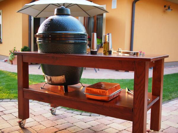 Bahçe mutfaklarınızı Big Green Egg ile tasarlayın.