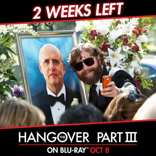 Share to unlock an exclusive reward!  #TheHangover Part III is available on Blu-ray™ Oct 8 bit.ly/19yT1zz