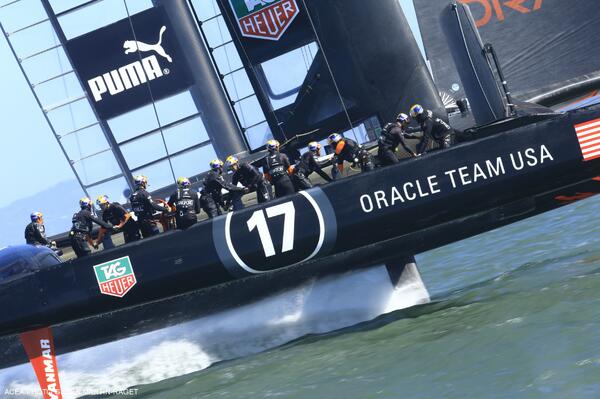 Yes they can!! 10e victoire d'<a href="/OracleTeamUSA/">ORACLE TEAM USA</a> désormais à égalité avec <a href="/EmiratesTeamNZ/">Emirates Team New Zealand</a> ! Nouveau score 8 à 8