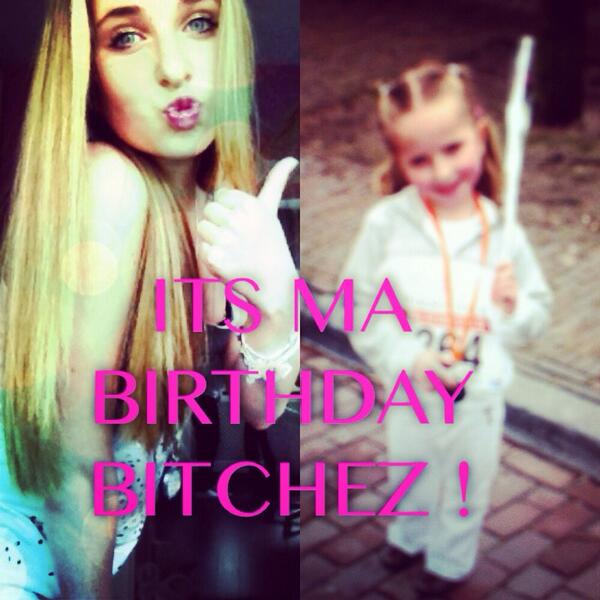 Fleeeuuuur's tweet photo. “@natasjataal38: “@Fleeeuuuur: ITS MA BIRTHDAY BITCHEZZZZZ ! 🎈 http://t.co/n655MPPfy4”happy birthday x” dankjewel ❤️❤️❤️