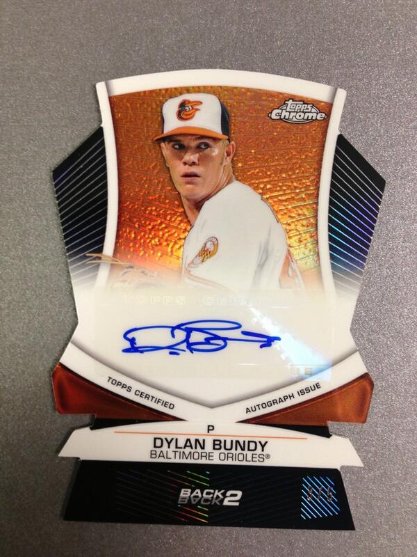 Topps's tweet photo. A few more die cuts to show! These are called our Back 2 Back auto die cuts #nice #diecutcrazy http://t.co/fAtC36cQog