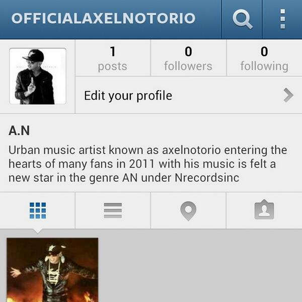 AXELELNOTORIO's tweet photo. Nueva cuenta oficial @officialaxelnotorio #instagram http://t.co/lgngZBKI7s