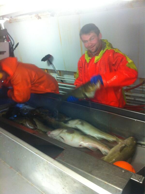 kötturinn <a href="/Einar_Hjorleifs/">Einar Hjörleifsson</a> var í brælunni góðu daginn fyrir leik, og reyndar í fyrradag líka #ÞarfEiAðÆfa #fotbolti